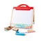 Hape Store & Go Tabetop Double-Sided Easle with Blackboard & Magnetic Whiteboard, Toddler & Kids
